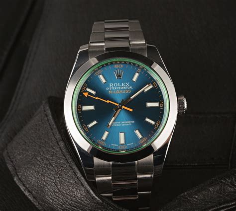 buy rolex milgauss blue